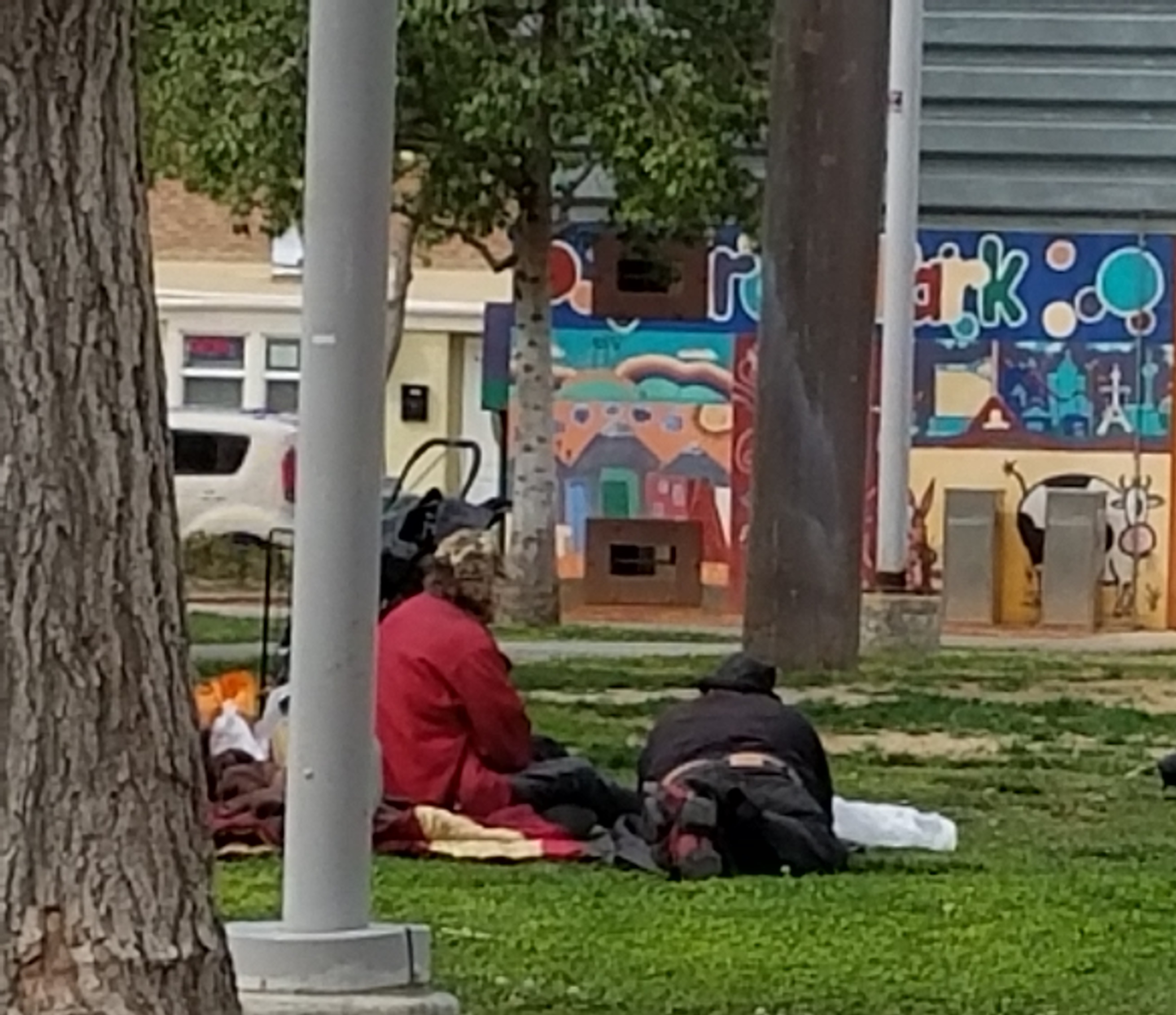 Homeless in the Park