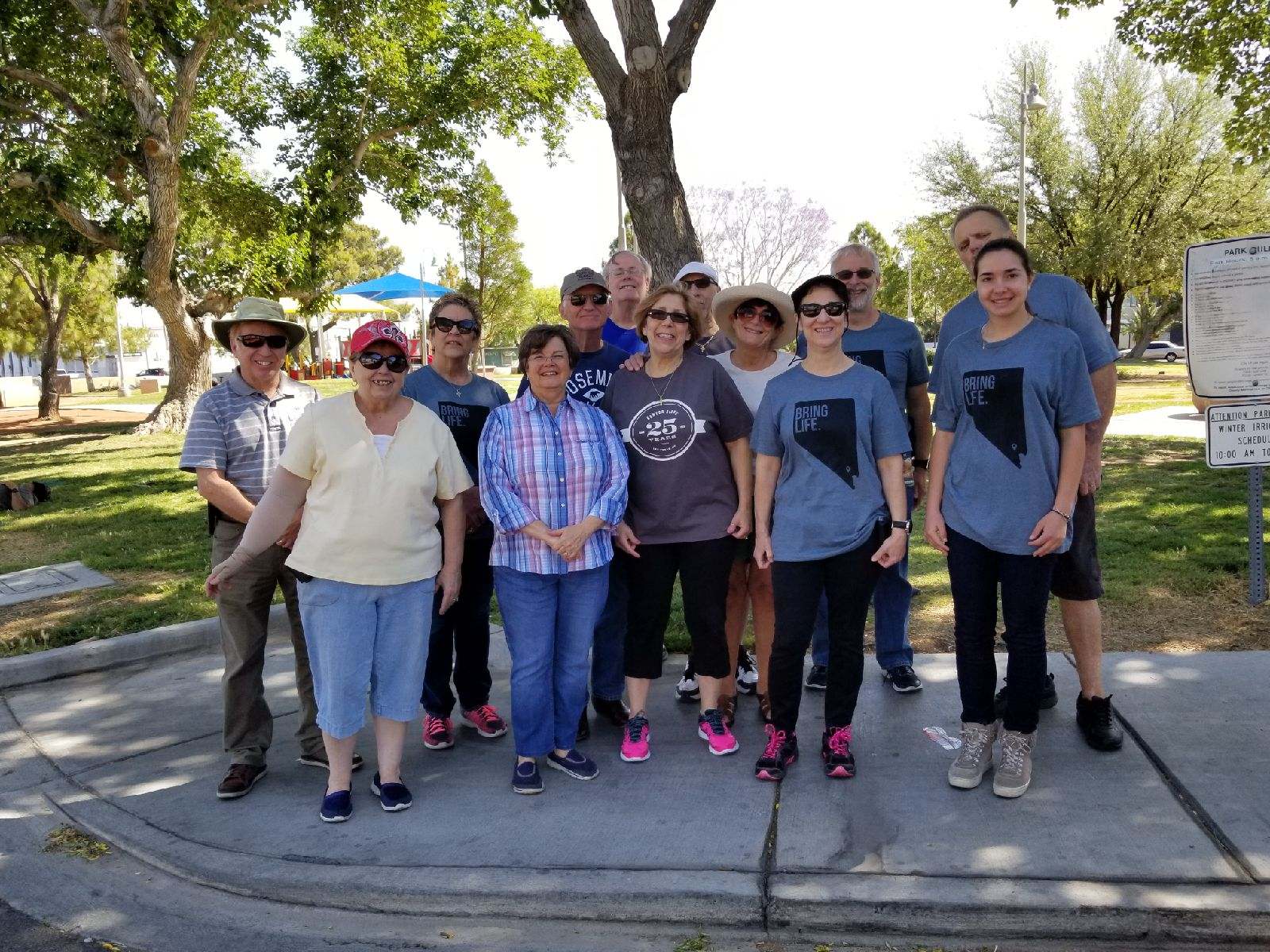 April 2018 Serve Day with Canyon Ridge Christian Church Small Group
